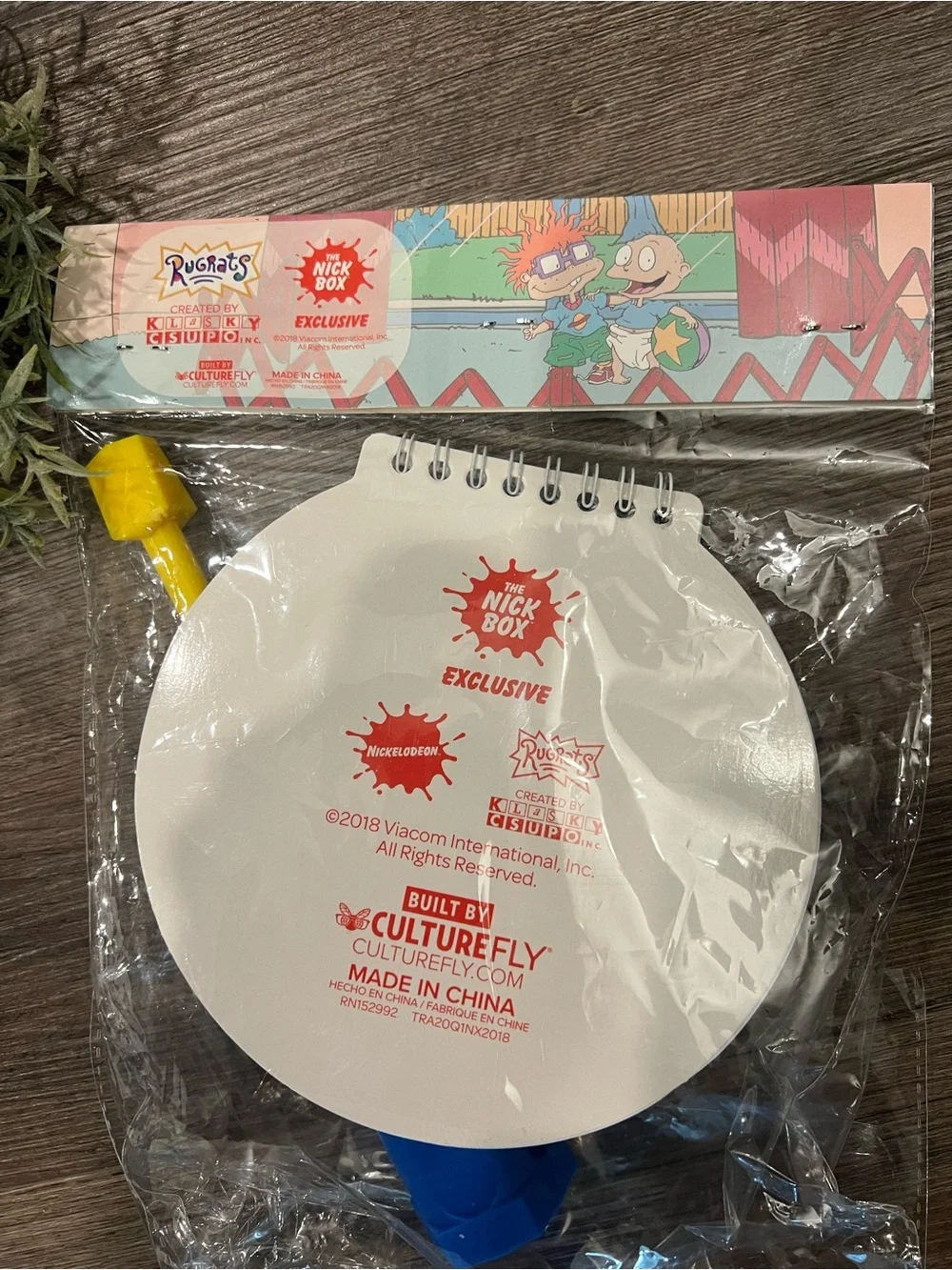 Nickelodeon Rugrats Notebook And Pen Set Nick Box Exclusive Built By Culture Fly